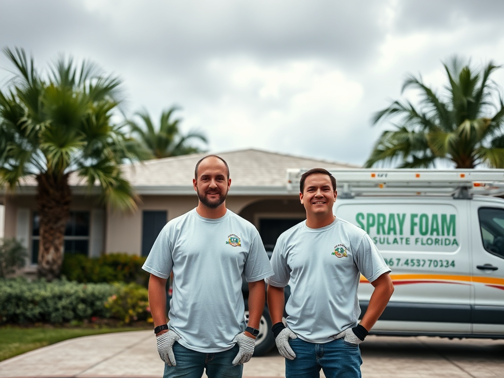 Jacksonville spray foam insulation crew