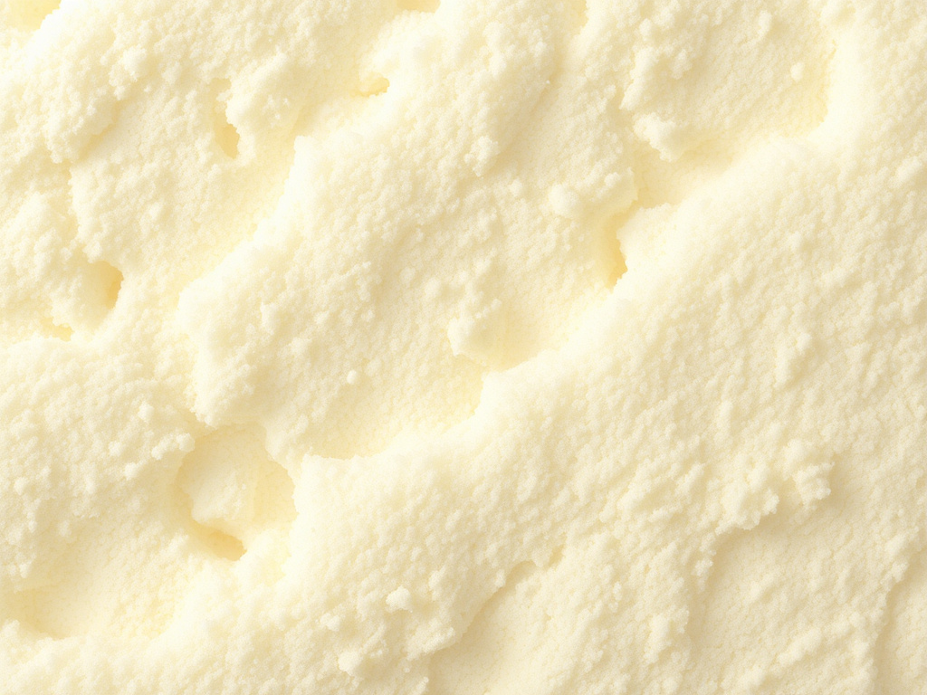 Close-up texture of cured spray foam insulation material