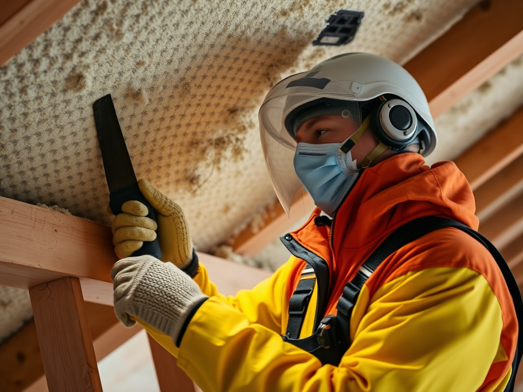 Spray Foam Insulation Removal